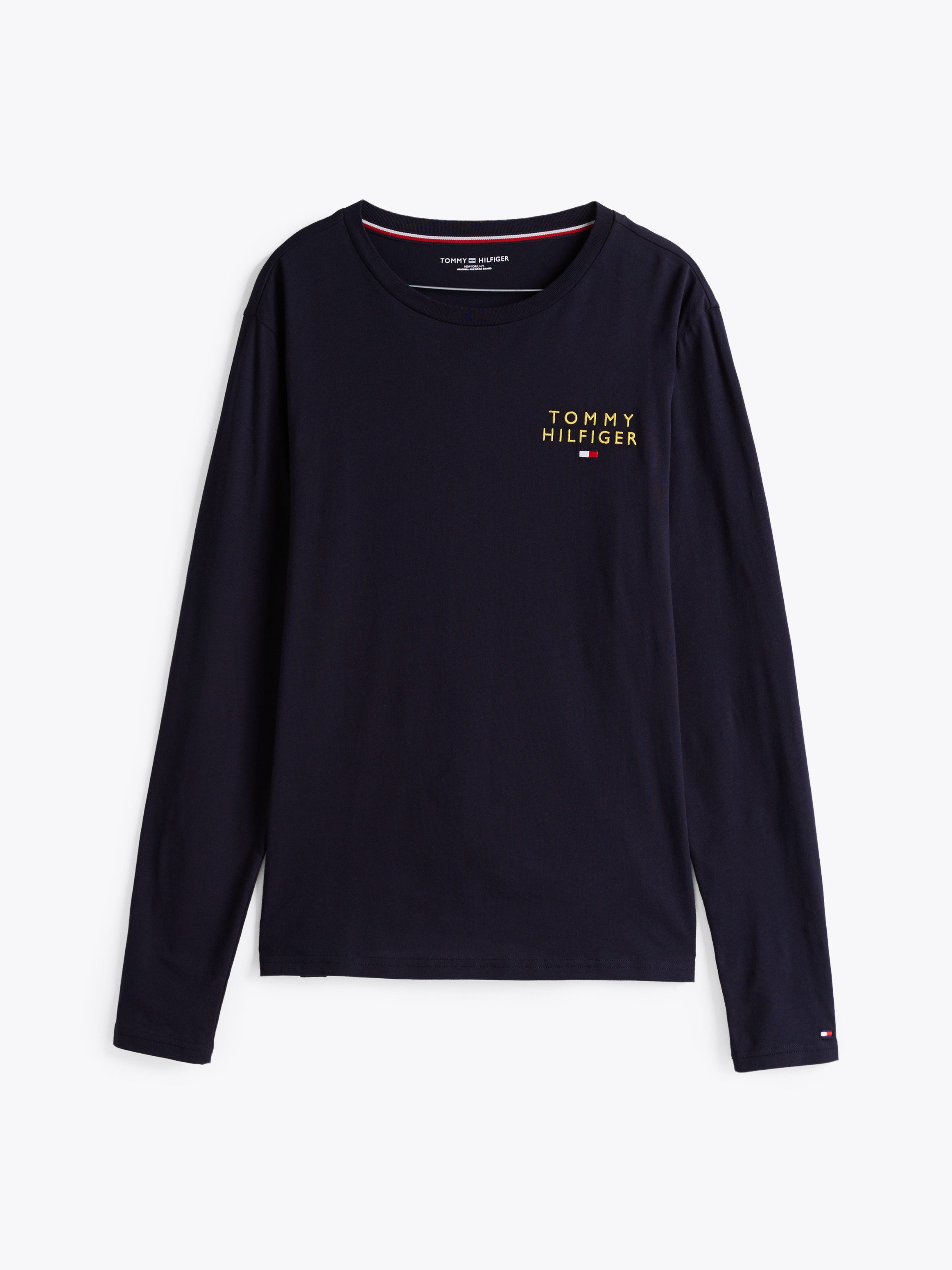 Tommy Hilfiger Underwear Langarmshirt LS TEE LOGO GOLD
