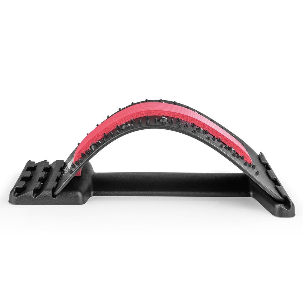 MAXXMEE Rückentrainer MAXXMEE Rückenbrücke 3 Stufen schwarz/rot