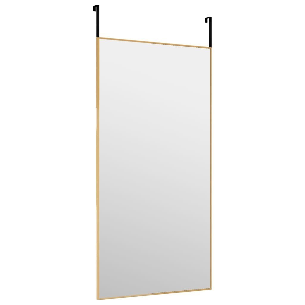 Aluminium Türspiegel cm Golden und Glas 40x80 furnicato Wandspiegel