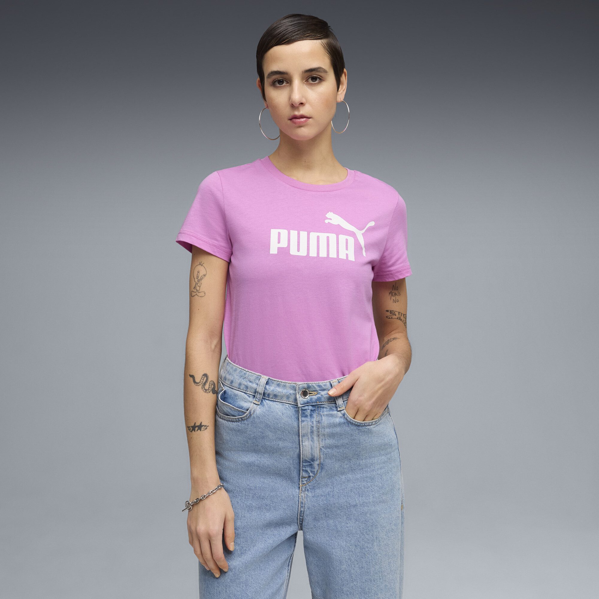 PUMA T-Shirt ESS No. 1 Logo T-Shirt Damen günstig online kaufen