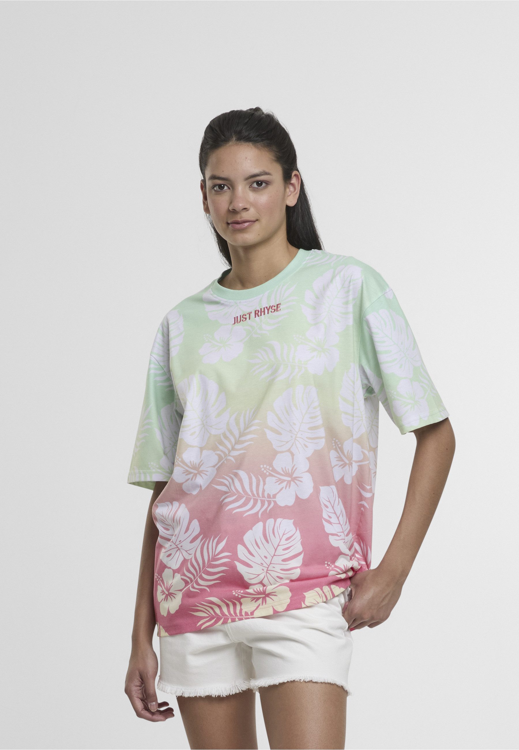 Just Rhyse T-Shirt Just Rhyse Damen Just Rhyse Holidays T-Shirt (1-tlg)