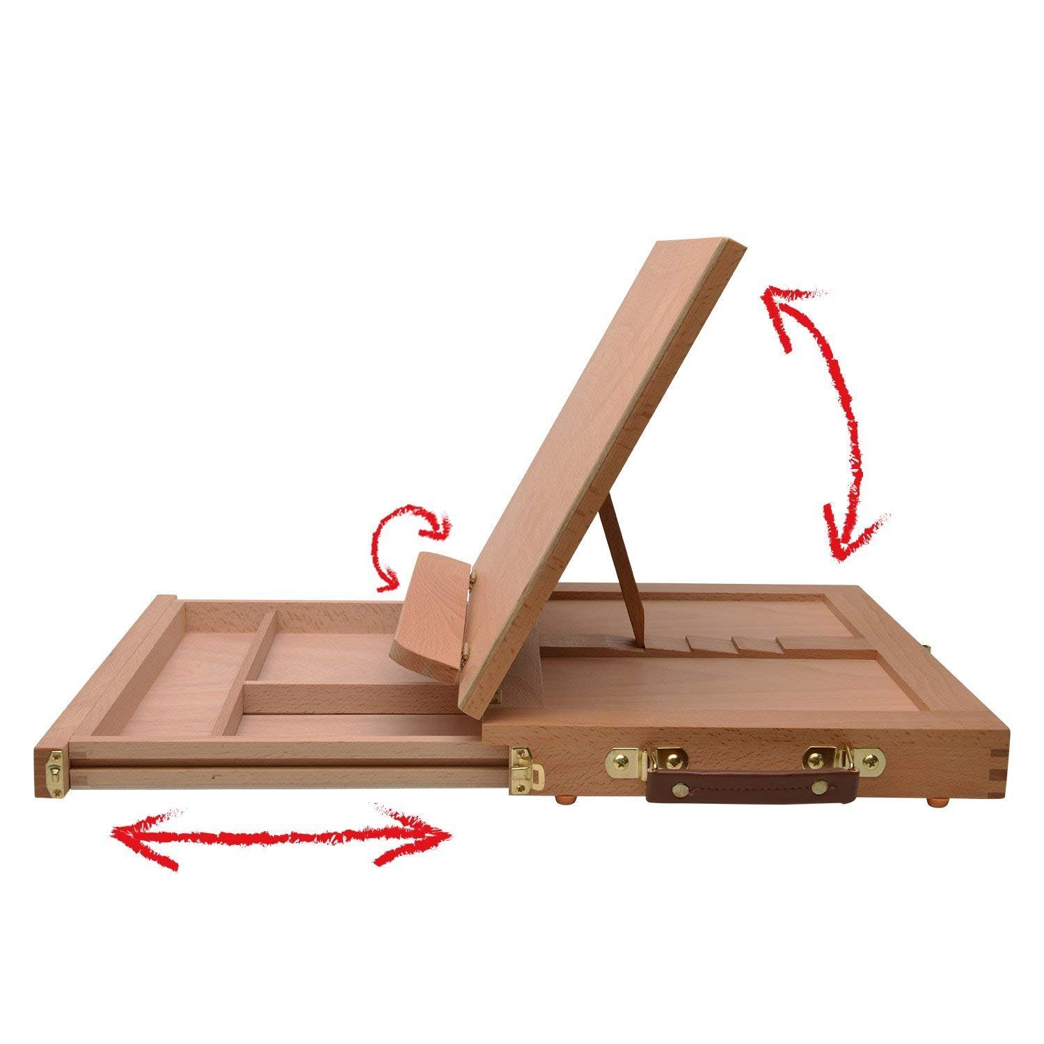 Artina Staffelei, Artina Calais Staffelei 36x28x7cm Natur Buchenholz