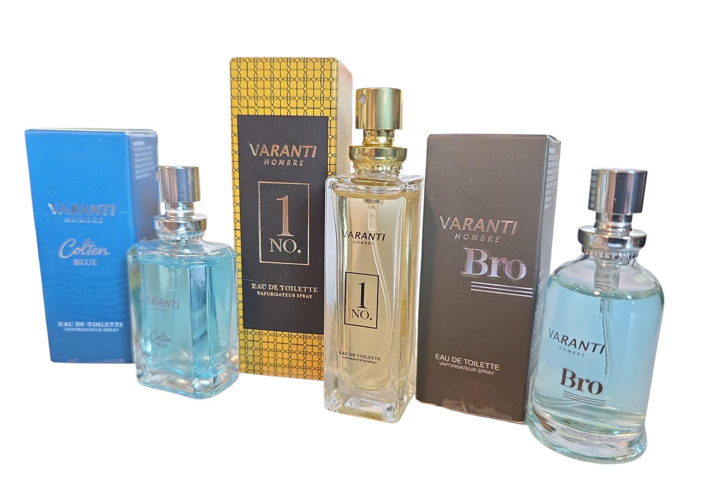 Spectrum Eau de Toilette Parfümset Mini-Flacon 3 atemberaubende Düfte je 15 ml Herrendüfte, 3-tlg.