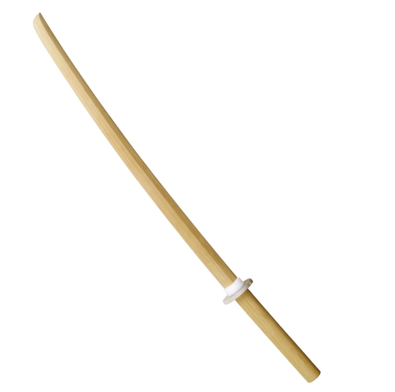 BAY-Sports Holzschwert Bokken weiße Eiche Holz Trainingsschwert Katana Aikido Kobudo Samurai (Geölt, Stück), 100 cm, Echtholz, Demoschwert, Asiatische Kampfkunst