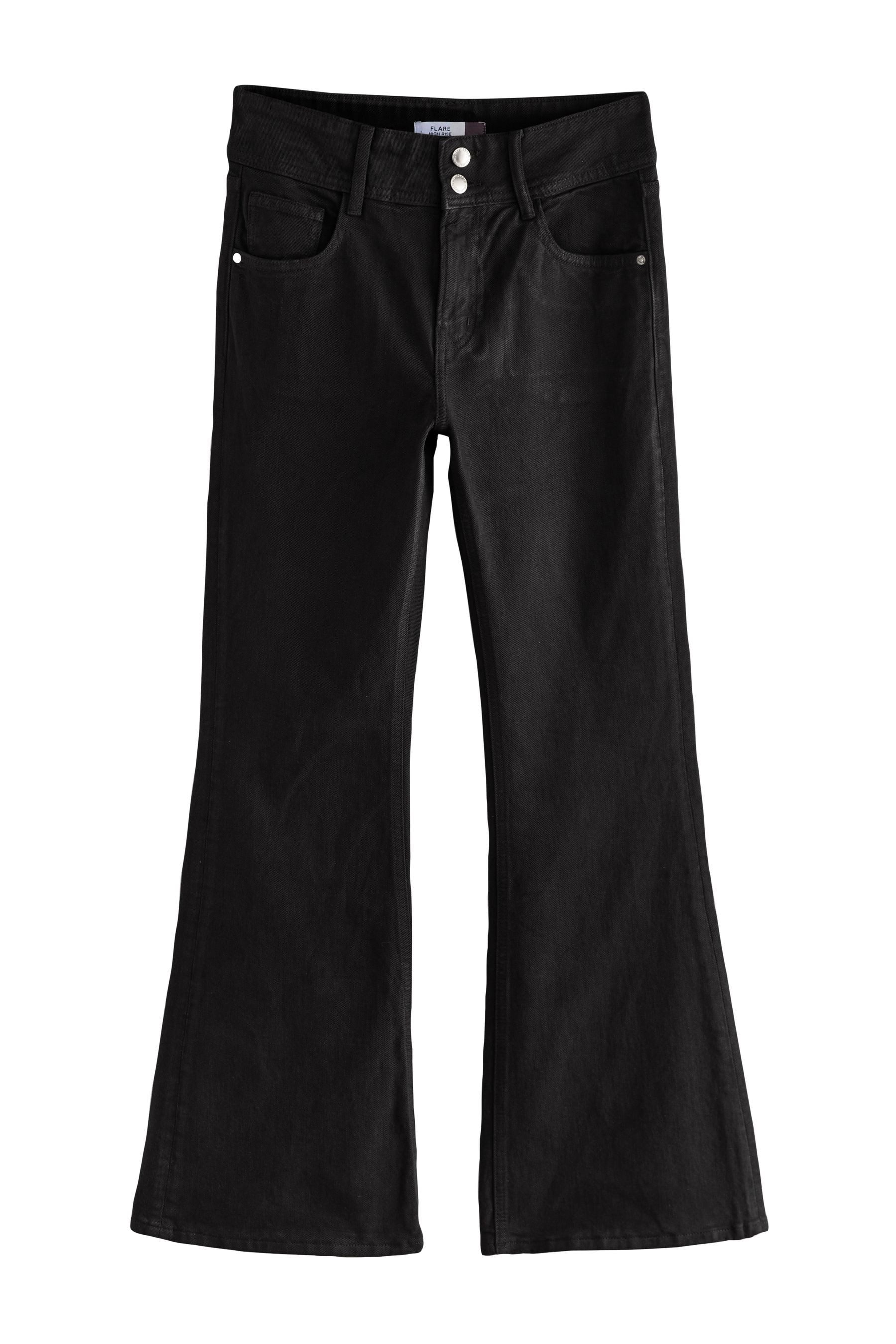 Next Stretch-Jeans Hochbund-Schlagjeans mit Stretch (1-tlg) günstig online kaufen