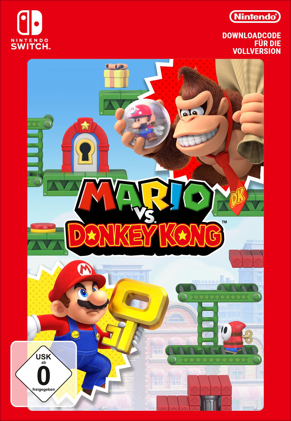 Mario vs. Donkey Kong (Download-Code), Nintendo Switch