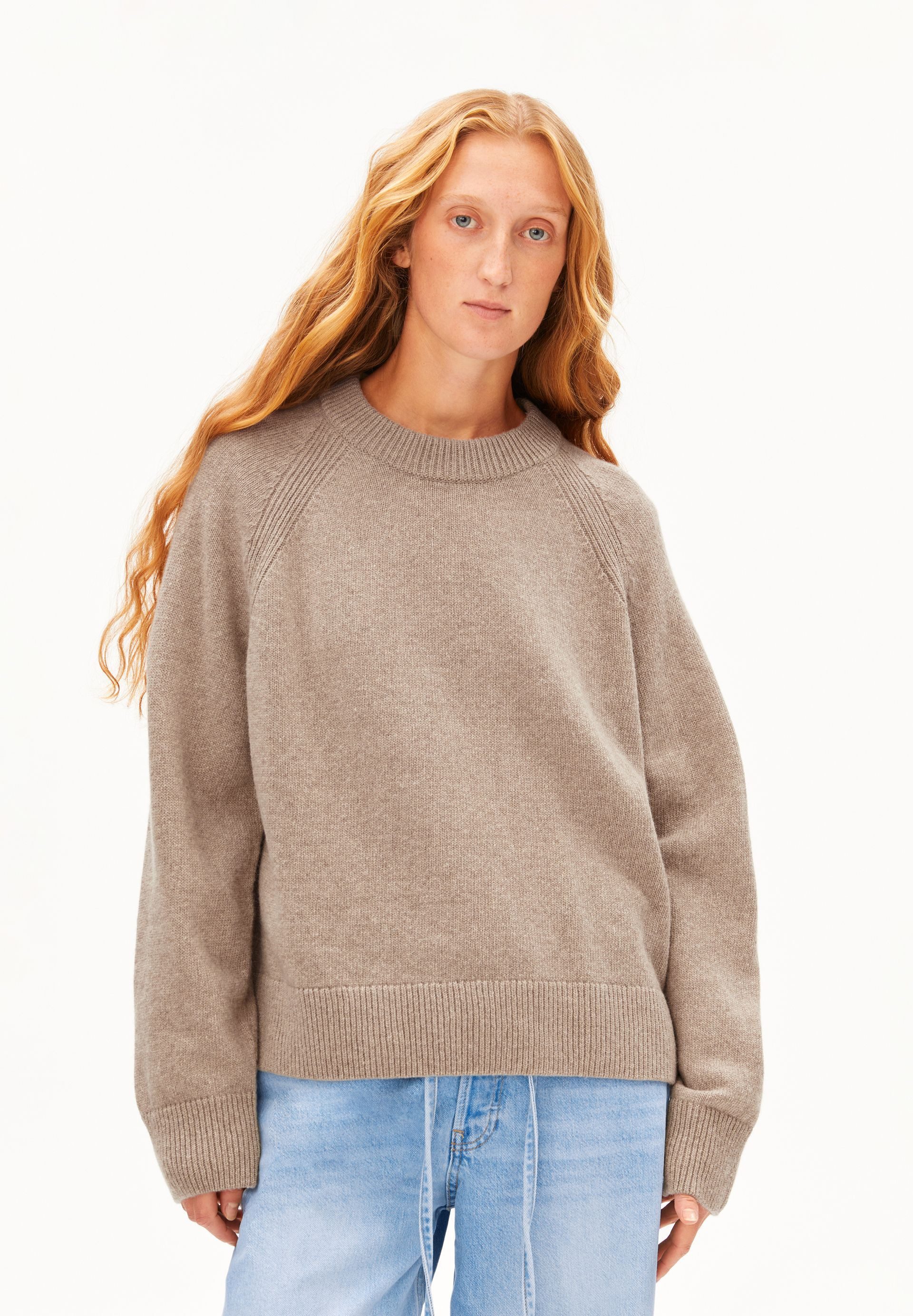 Armedangels Strickpullover WOOL KNIT Loose Fit