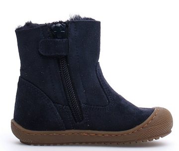 Naturino Naturino Stiefel Cozy Hug erste Schuhe Lammfellfutter Blau Schnürstiefelette