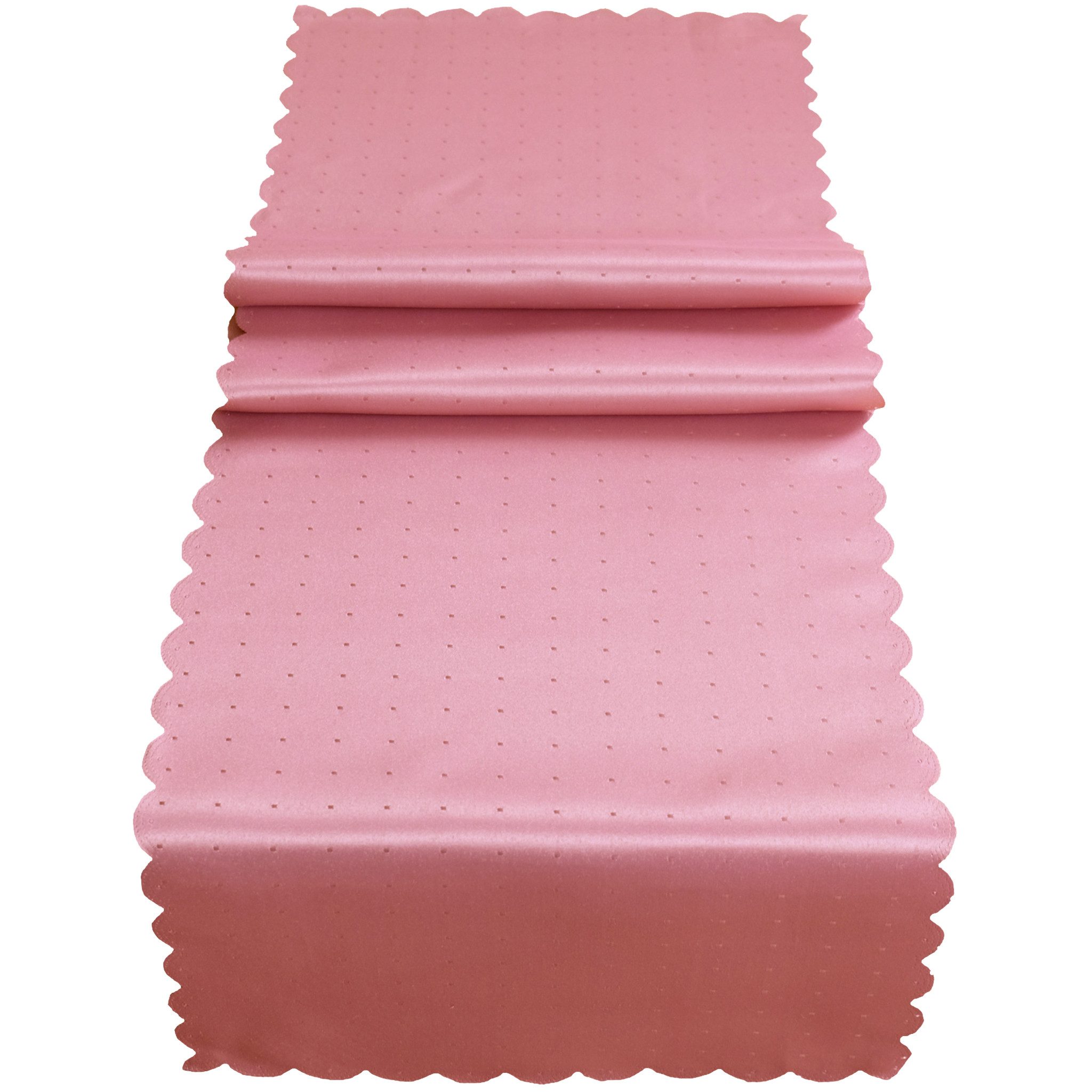 matches21 HOME & HOBBY Tischdecke Tischläufer 40 x 150 cm in Altrosa für Es günstig online kaufen