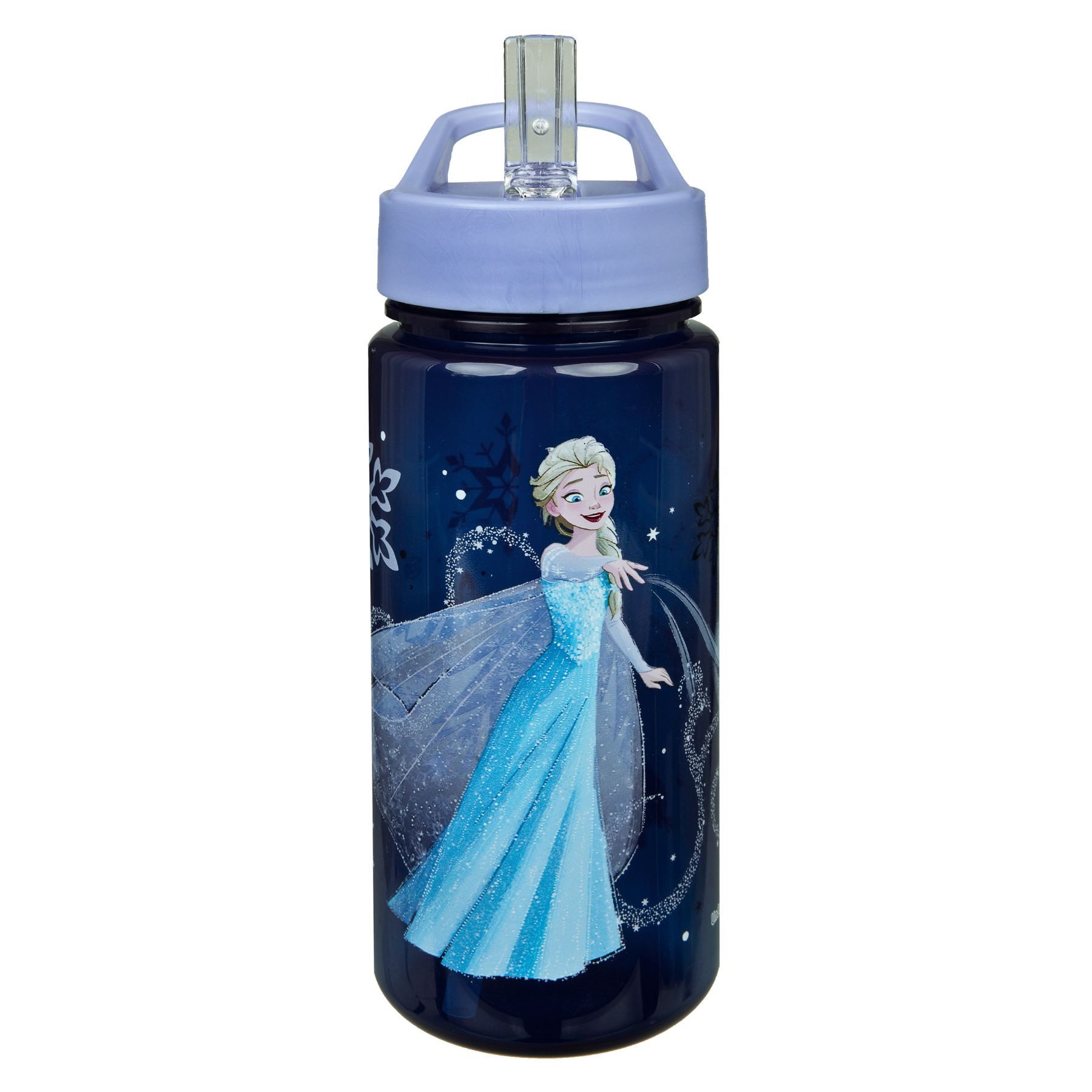 Disney Trinkflasche 500 ml Frozen Kinder blau Wasserflasche für Alltag