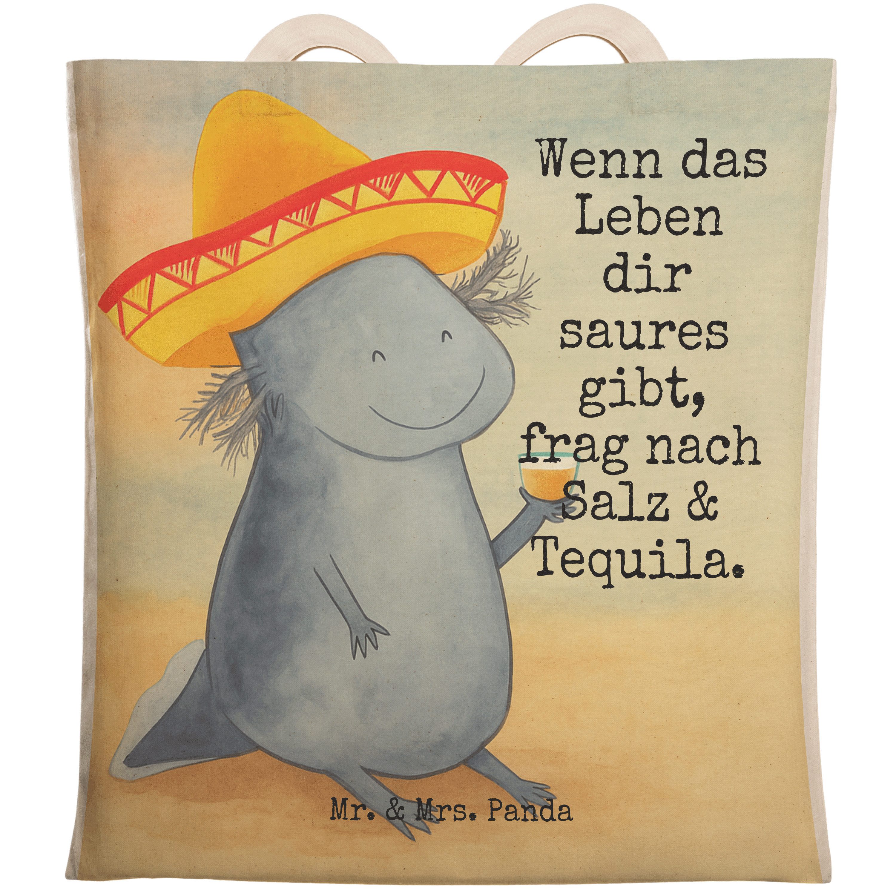 Tragetasche Axolotl Tequila Design