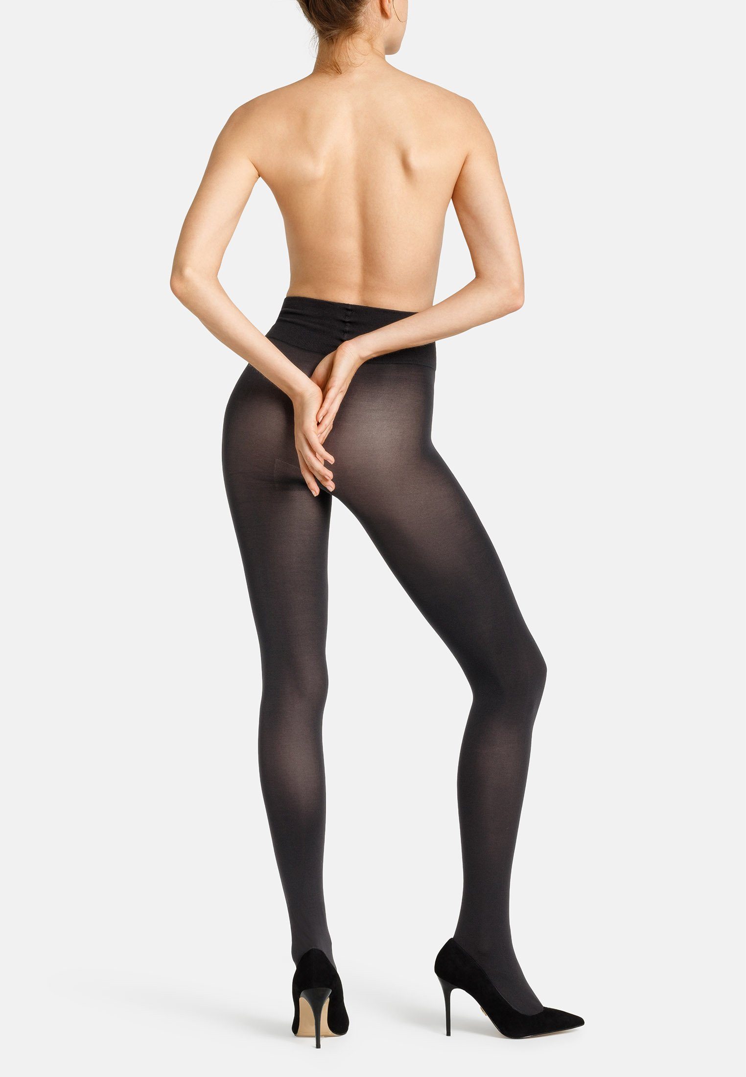 Camano Feinstrumpfhose (1 St) 3D Premium mit bequemen Wohlfühlbund