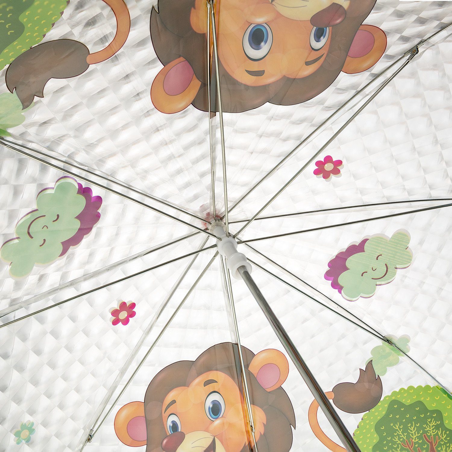 Kinderregenschirm Jungen Taschenregenschirm - für und Idena mit putzigem Idena 50047 Mädchen,