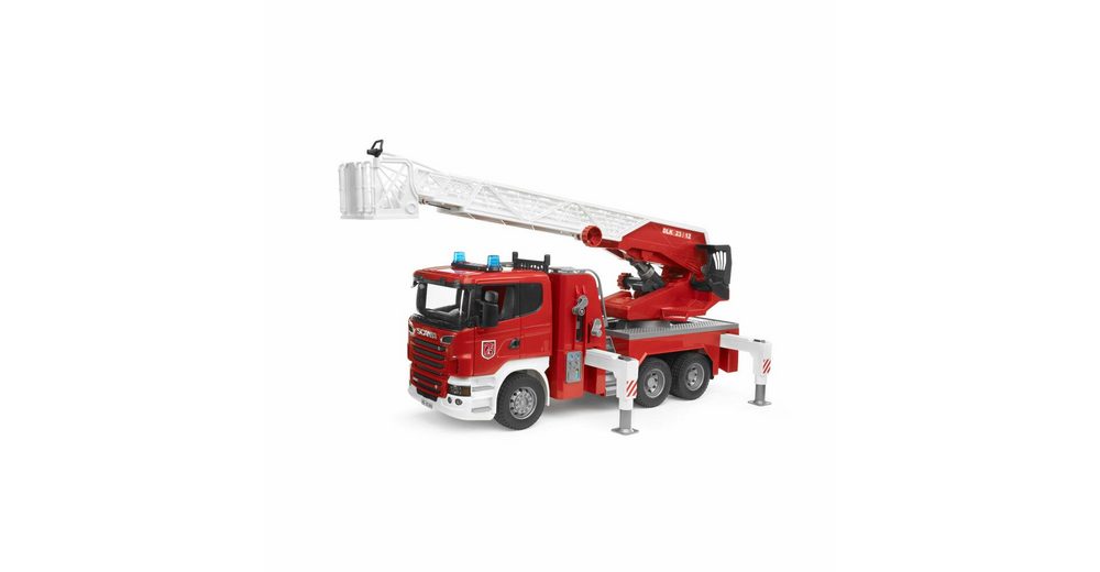 Bruder® Spielzeug-Feuerwehr »Scania R-Serie Leiterwagen« online kaufen