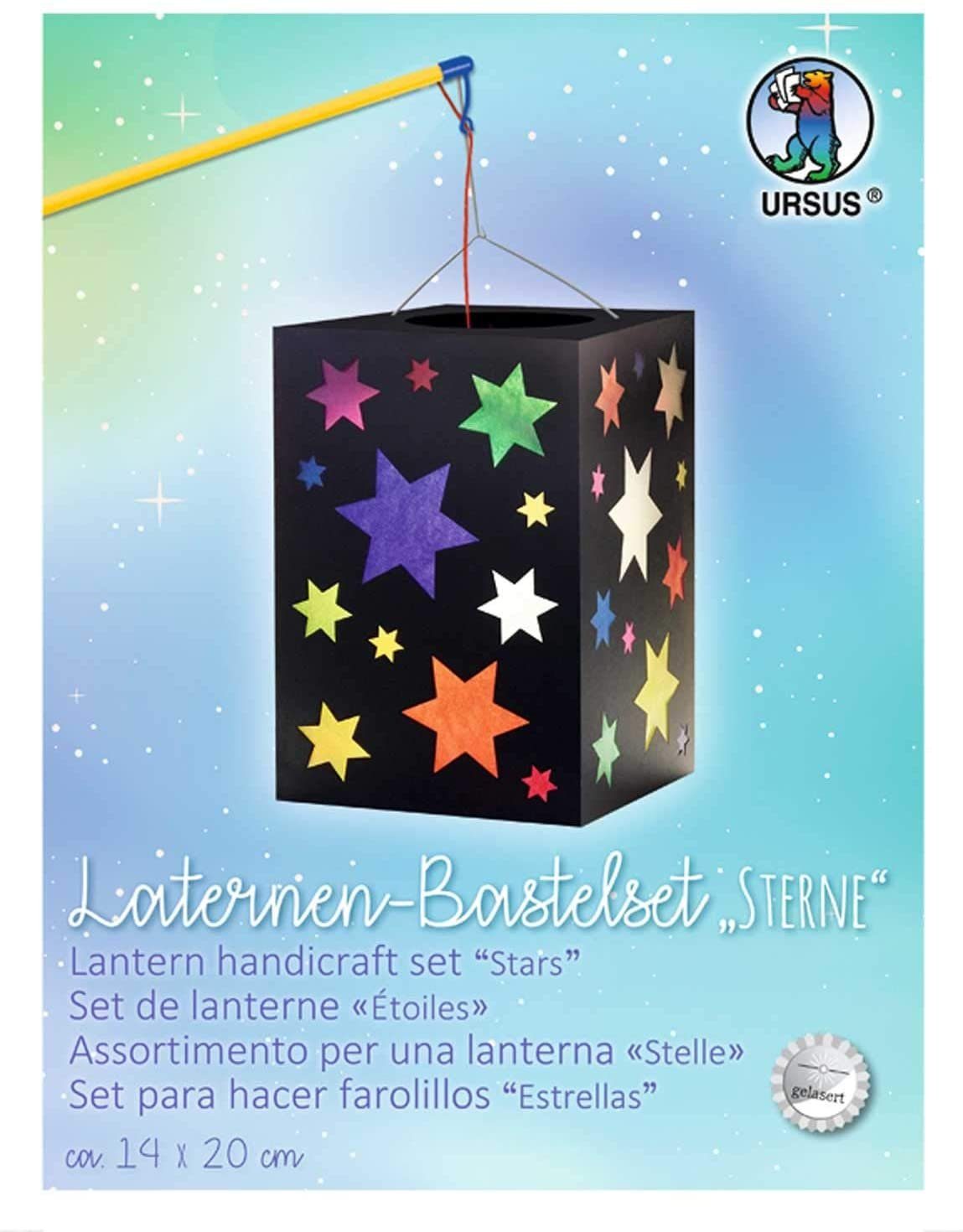Ursus - Ludwig Bähr Umzugslaterne Ursus LATERNEN-BASTELSET "Sterne"