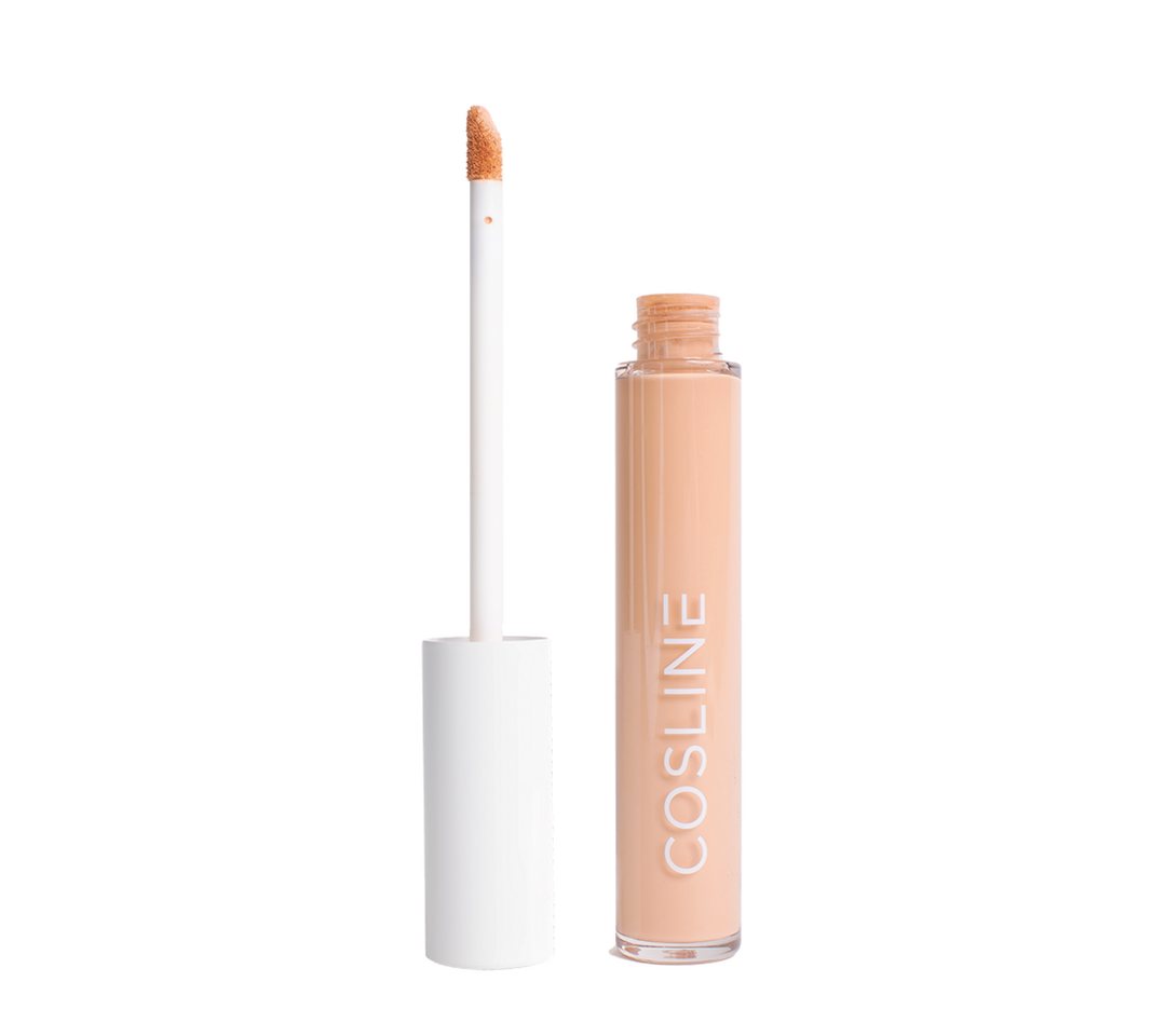 Cosline Cosmetics Concealer flüssig, langanhaltend, natürliches Finish, hohe Deckkraft