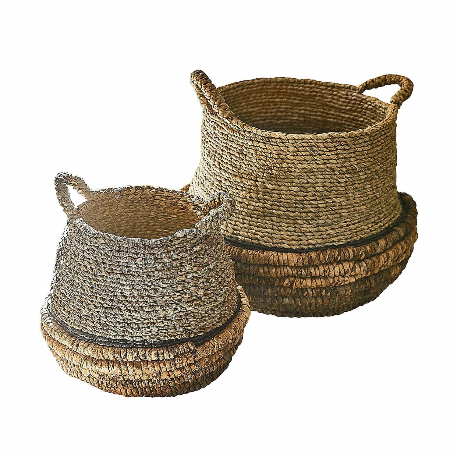 Dekokorb Korb 2er Set Zémeline braun/beige