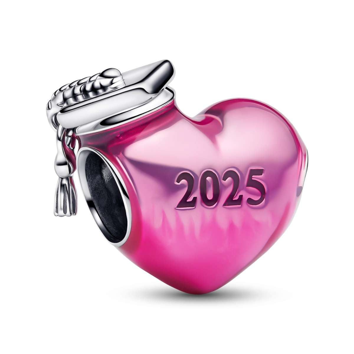 Pandora Bead 793788C01, Pinkfarbener 2025 Abschluss Herz