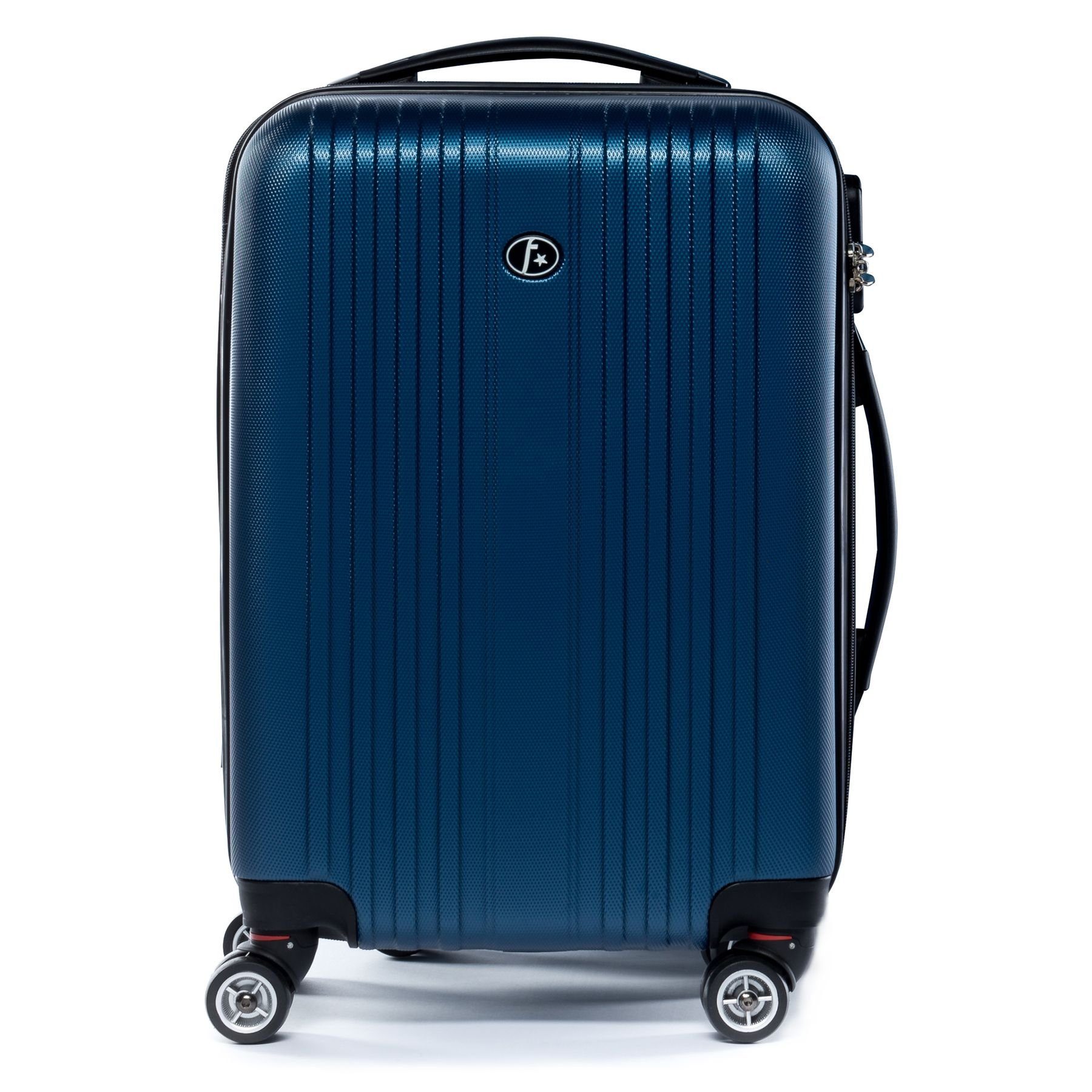 FERGÉ Koffer »TOULOUSE«, Handgepäck Koffer Hartschale erweiterbar groß  Reisekoffer Kabinen-Trolley 4 Rollen Hartschale blau online kaufen | OTTO