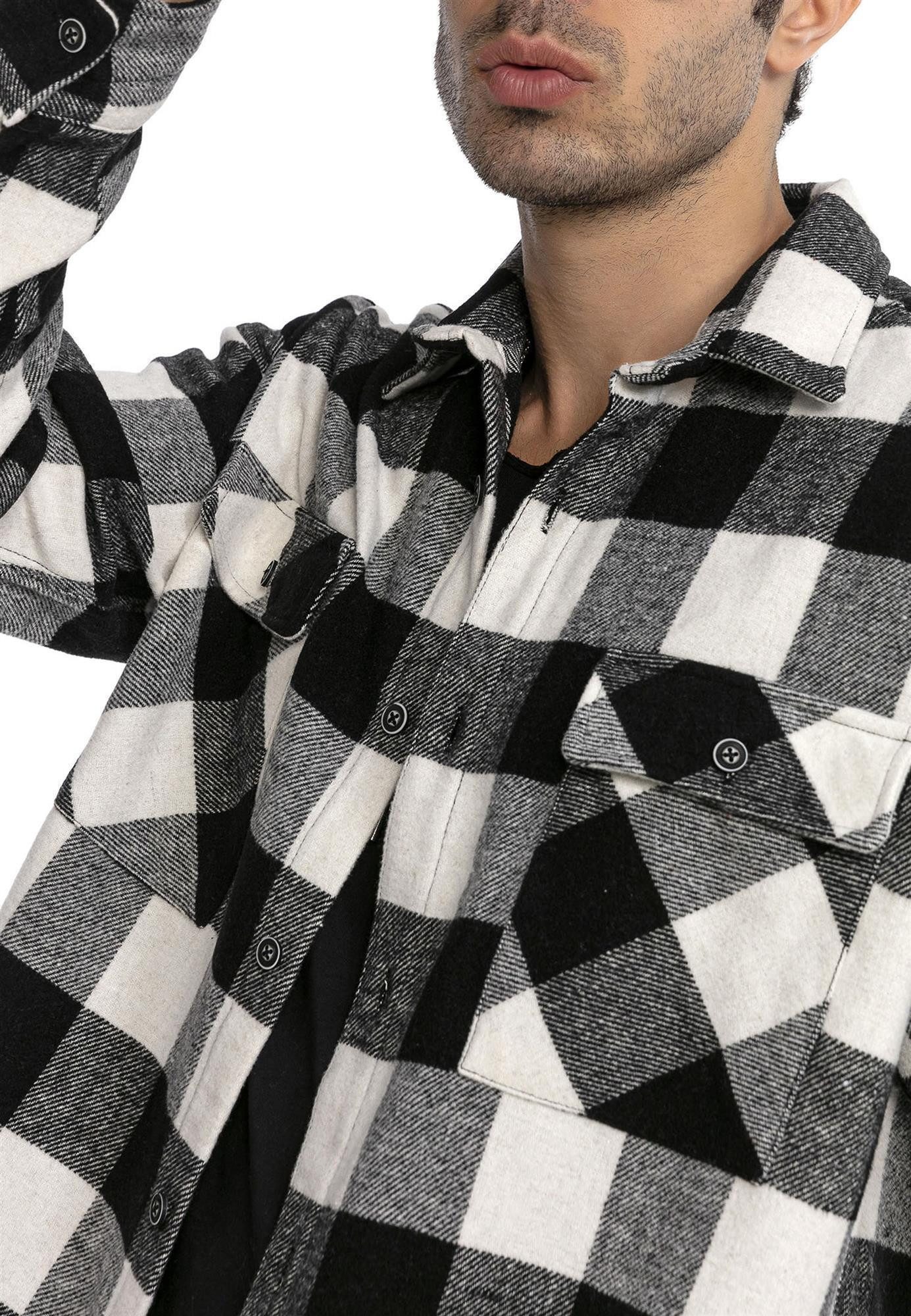 RedBridge Karohemd kariertes Holzfällerhemd im Vintage Look günstig online kaufen