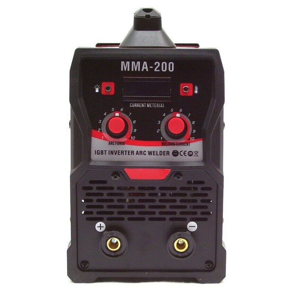 Inverterschweißgerät Schweißgerät Elektrodeninverter Inverter Elektrodengerät 200A 13961 MMA Apex E-Hand