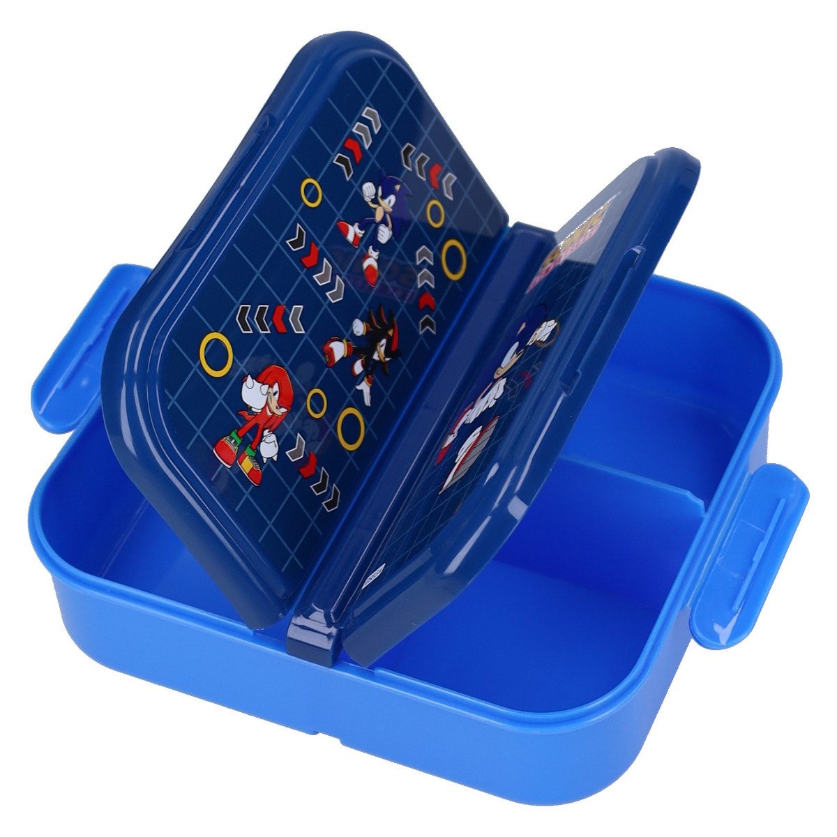 Sonic The Hedgehog Lunchbox Brotdose für Kinder 1,4 l Snackbox für Schule und unterwegs, PP, (1-tlg) – Bild 3 von 5
