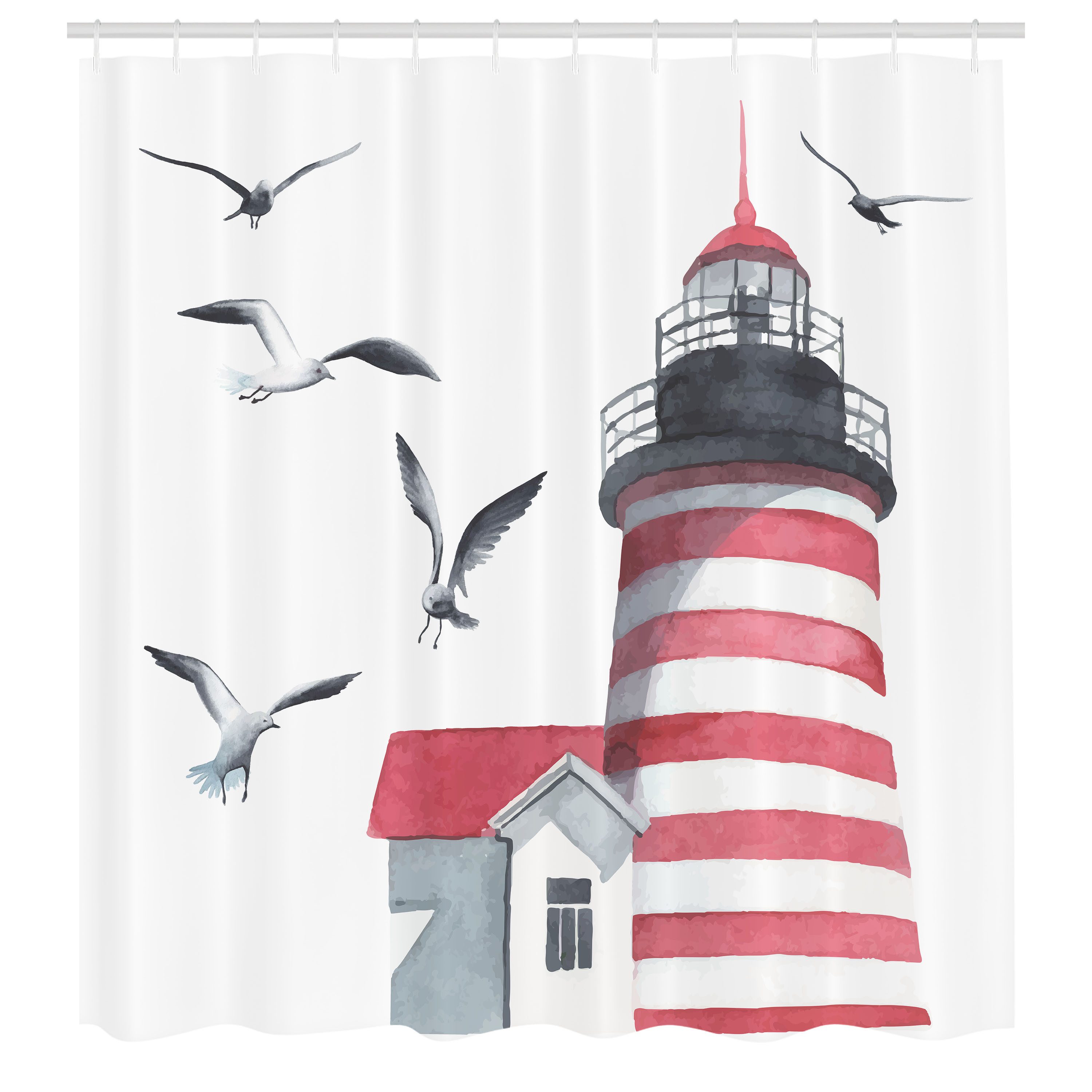 Abakuhaus Duschvorhang Moderner Digitaldruck mit 12 Haken auf Stoff Wasser günstig online kaufen