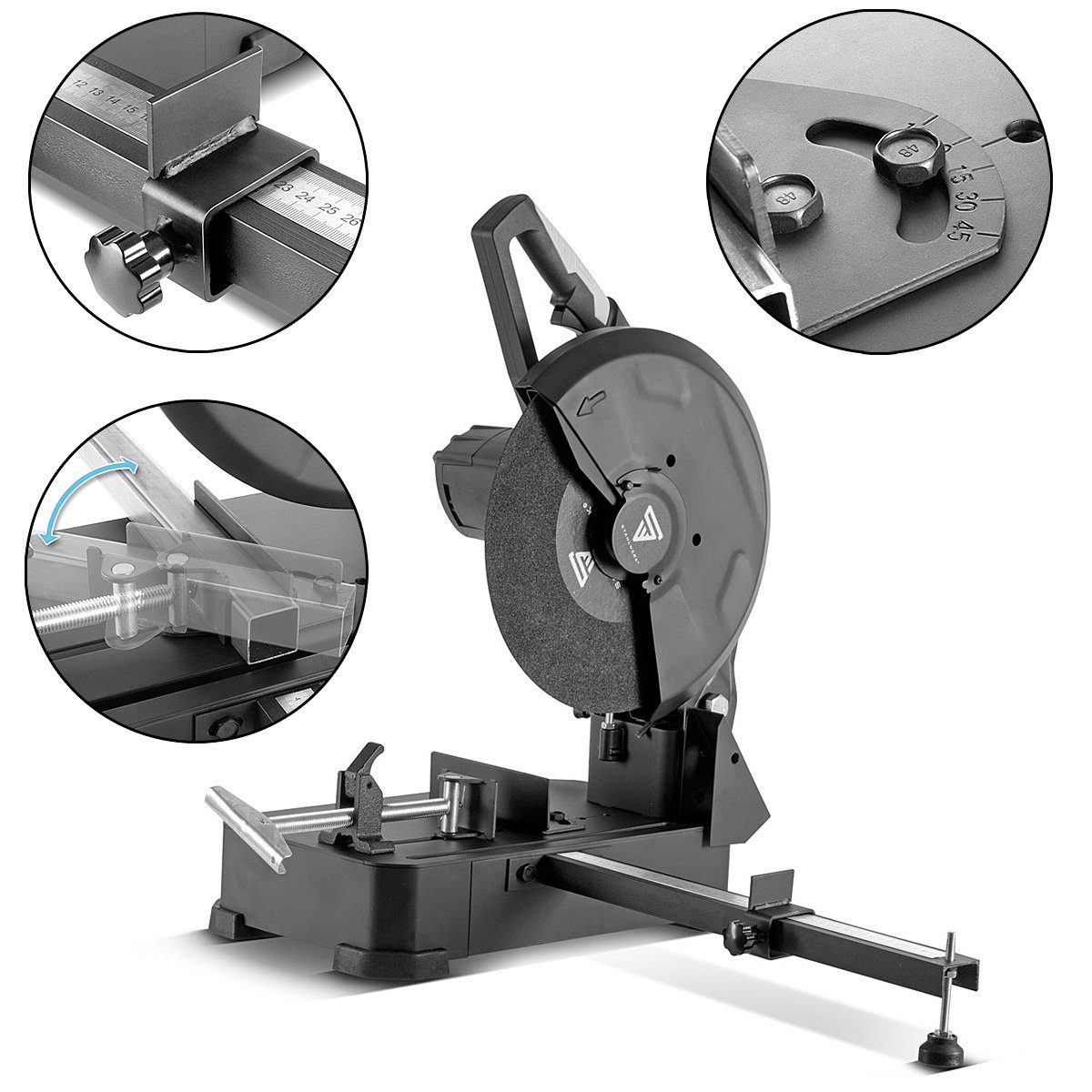 STAHLWERK Kapp und Gehrungssäge »MetallTrennsäge MT3000 ST Kappsäge, Gehrungssäge«, 3St