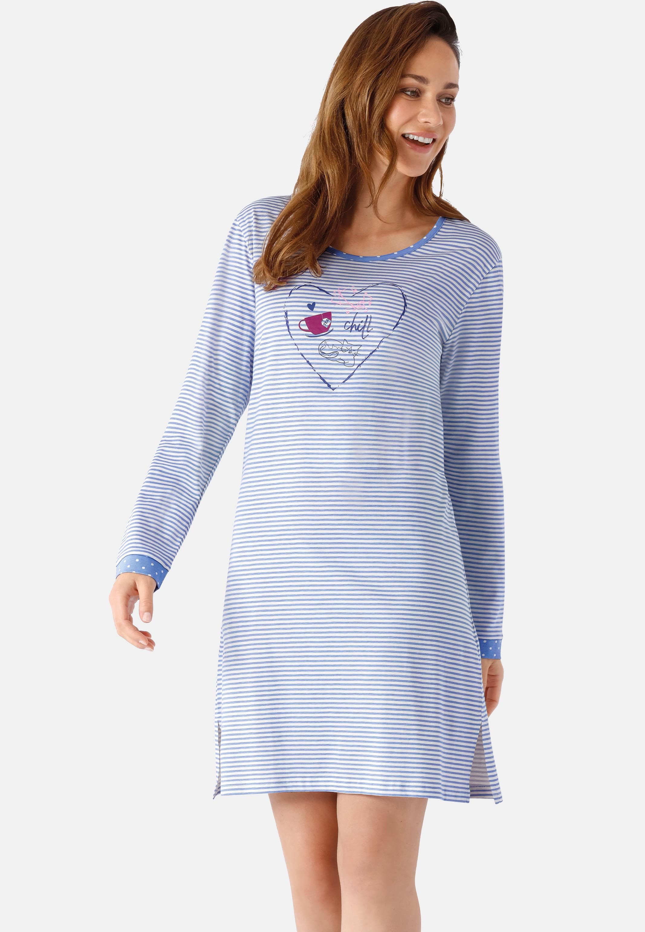 Hajo Nachthemd Premium Cotten (1-tlg) Nachthemd - Baumwolle - Atmungsaktiv