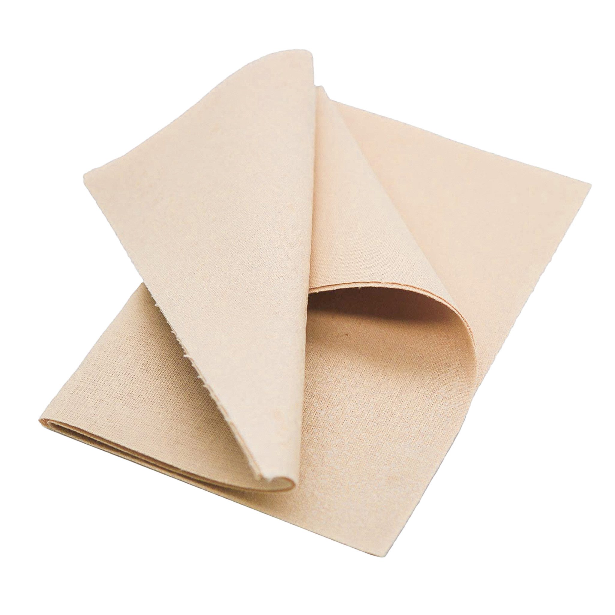 maDDma Aufnäher 1 zuschneidbare Flicken, Stoff - 100 % Baumwolle, Klebstoff - Polyethylen, hellbeige