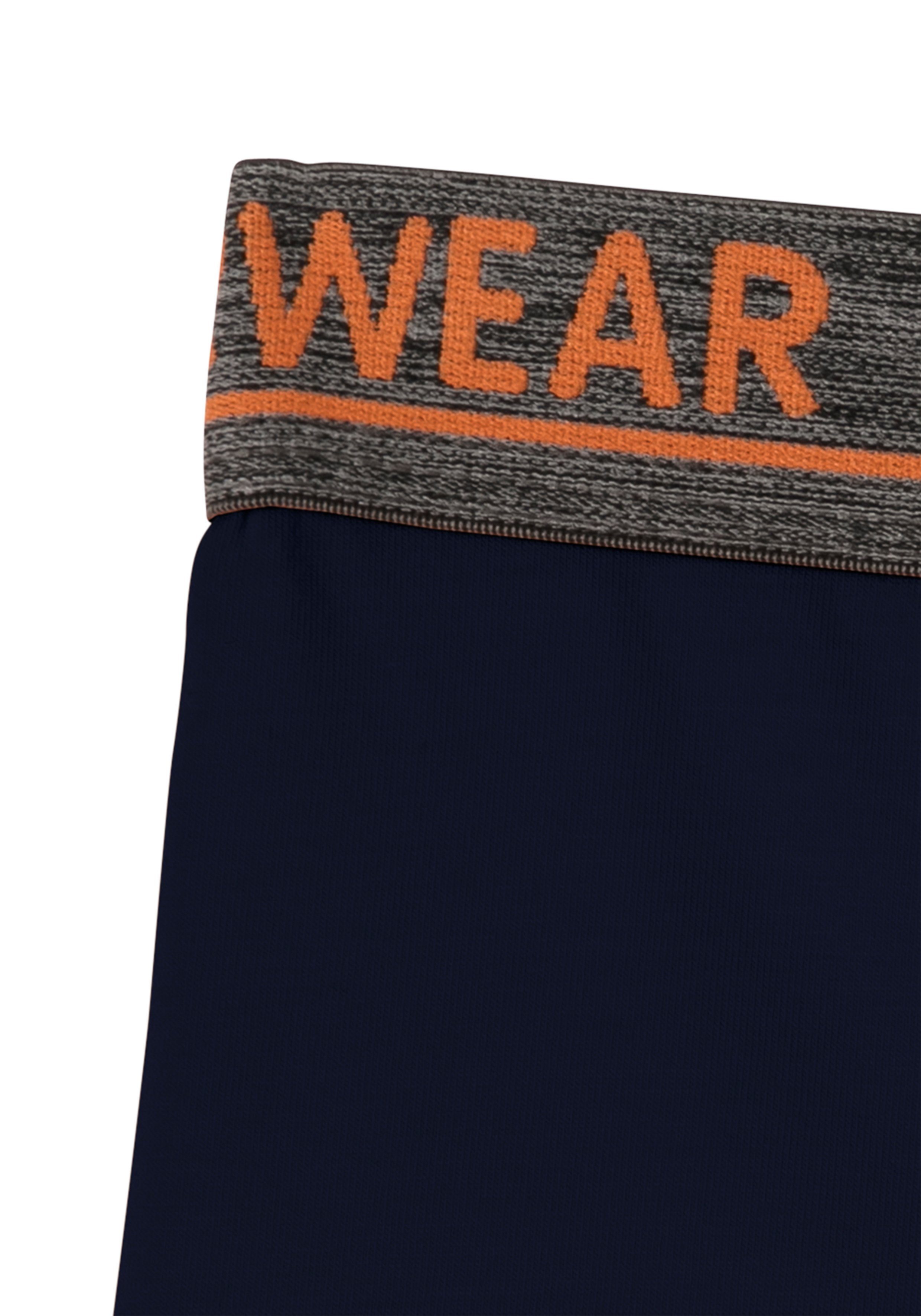 H.I.S Boxer Boxershorts für Jungen (Packung, 4-St) mit meliertem Logo Webbund