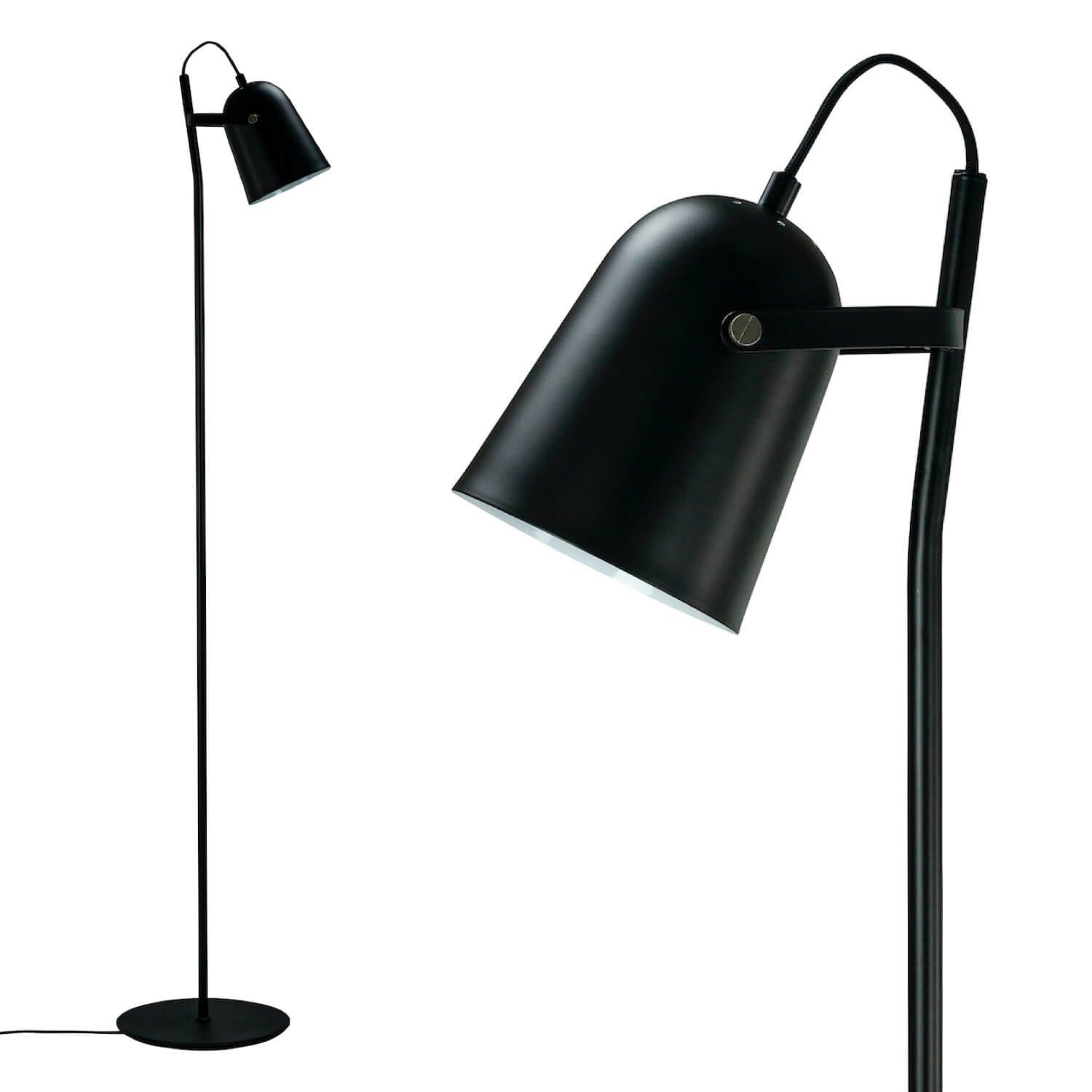 mokebo Stehlampe »Die Erleuchtete«, auch als LED-fähige Lampe in  Mattschwarz, Bogenlampe oder Stehleuchte in Schwarz online kaufen | OTTO