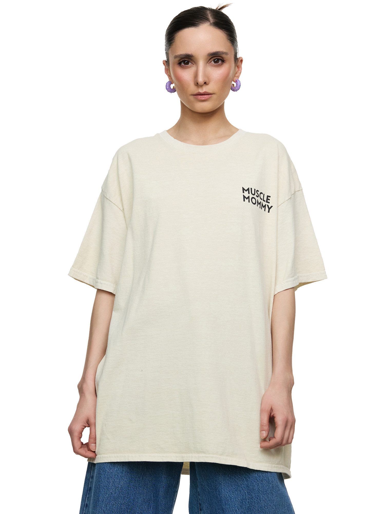 Worldclassca T-Shirt Worldclassca Oversized Print MUSCLE günstig online kaufen