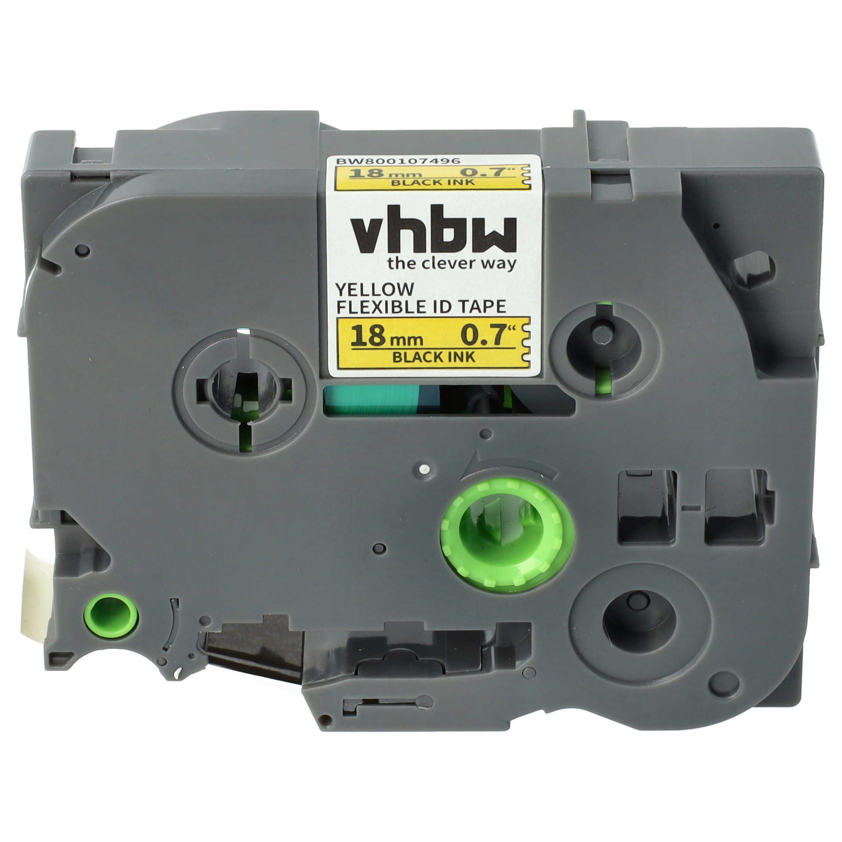 Beschriftungsband Ersatz für Brother TZ-FX641, TZE-FX641 für