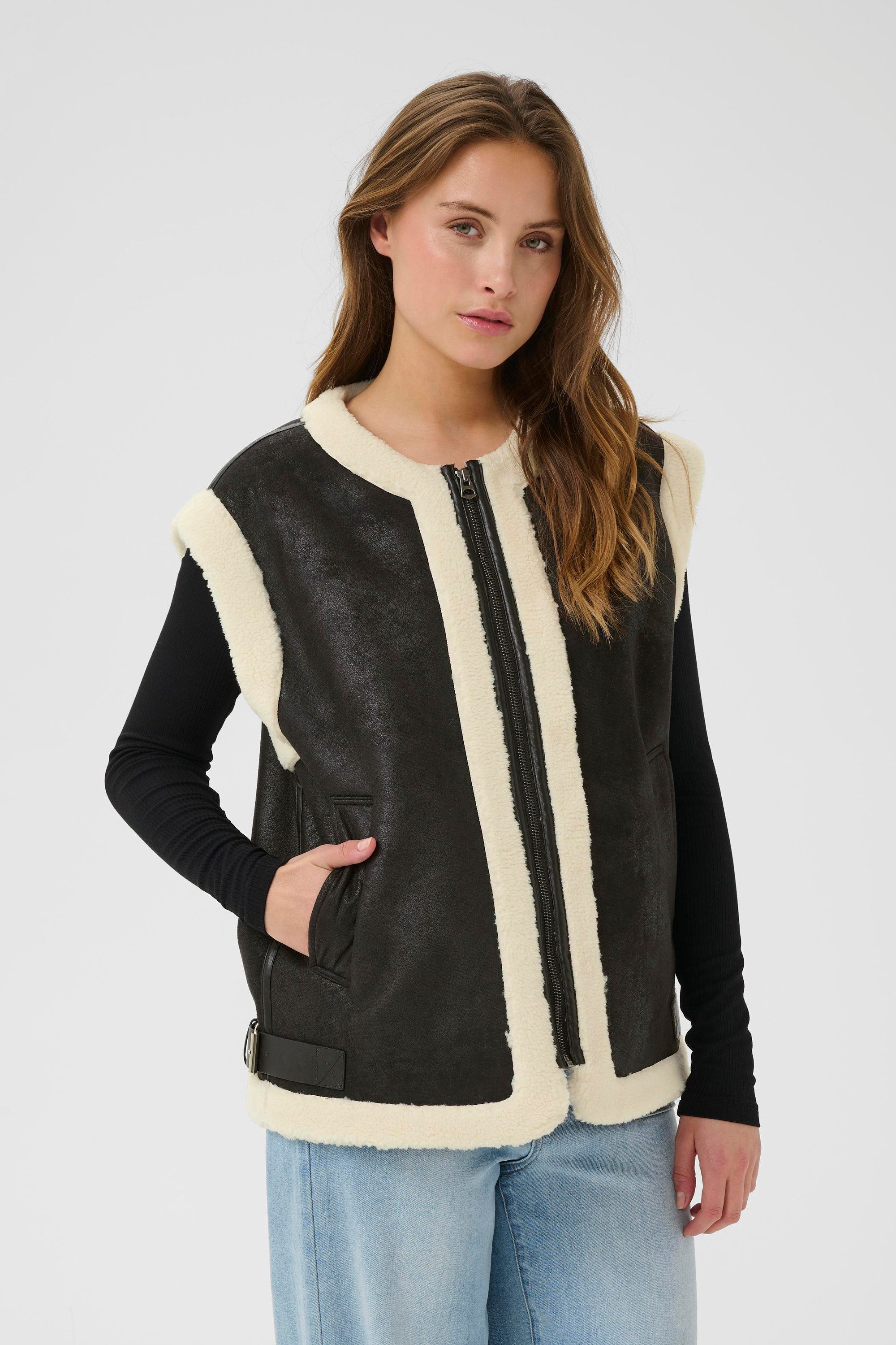 KAFFE Frackweste Weste KApernille