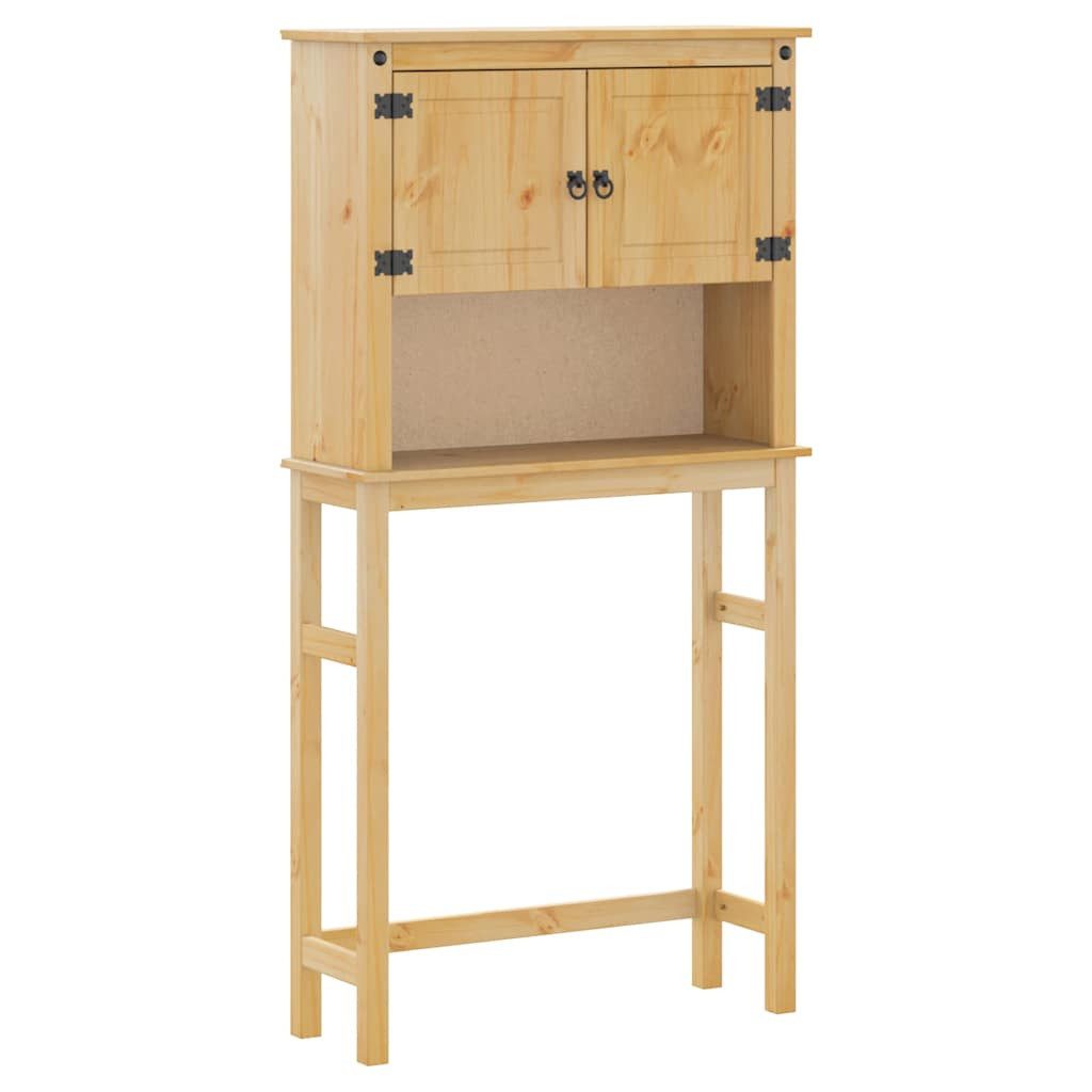 vidaXL Badezimmer-Set Waschmaschinenschrank Corona Massivholz Kiefer