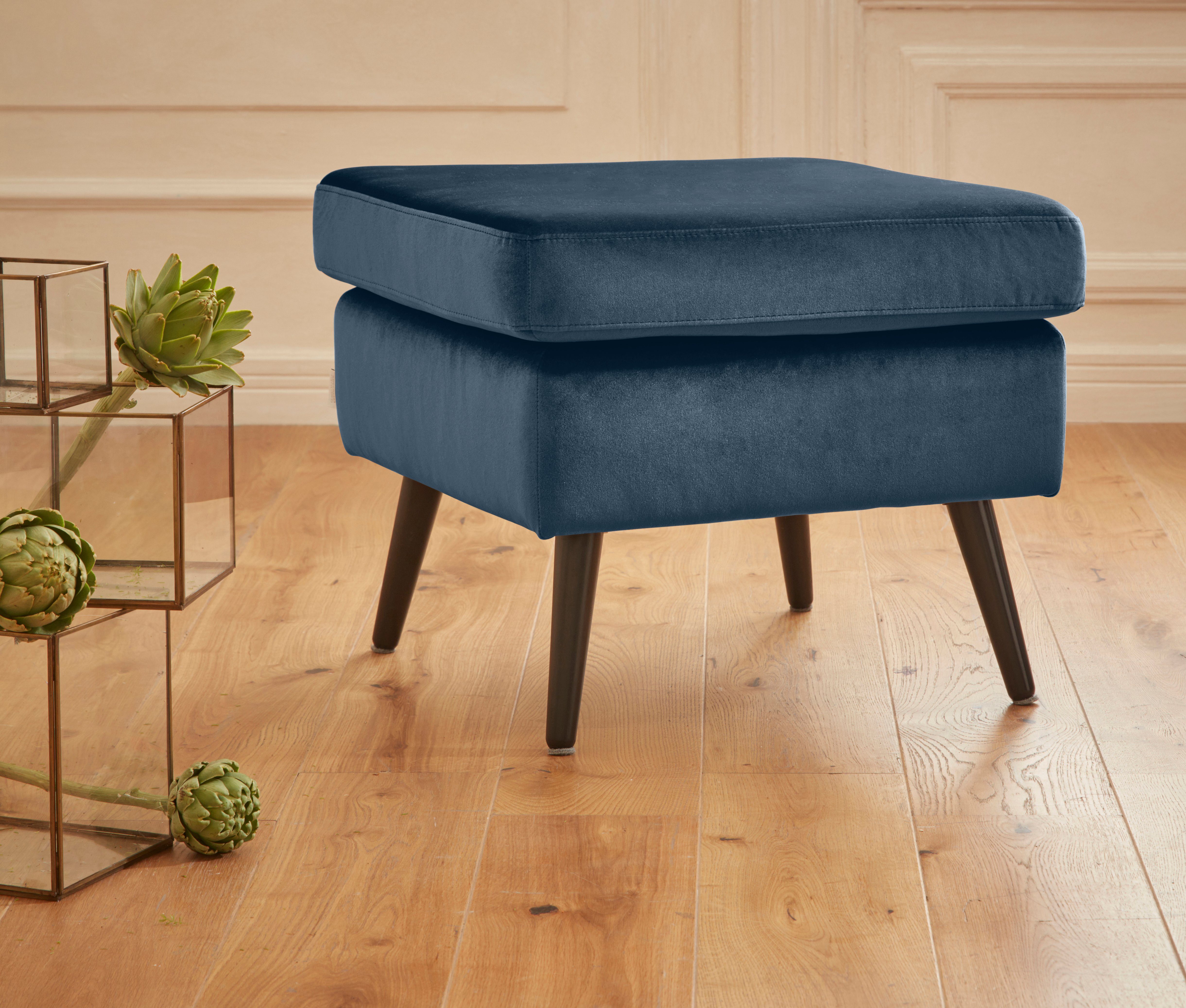 Home affaire Polsterhocker Sallito, die kleinere Version von "Salla", in 6 Bezugsqualitäten