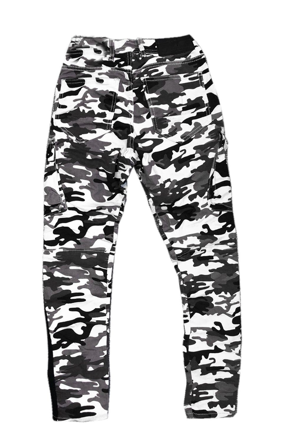 Egomaxx Cargohose Jeans Jogger Pants Hose Cargo Chino Jeans Pants  Reisverschlisse (1-tlg) 2830 in Camouflage-1