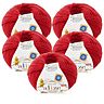 10 x ALIZE COTTON GOLD HOBBY NEW 56 RED