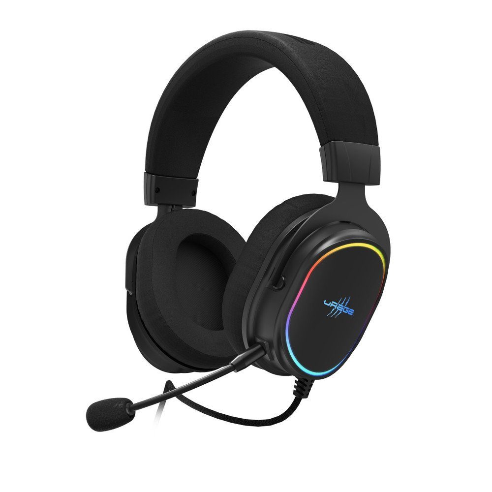uRage SoundZ 800 7.1 Kopfhörer Verkabelt Kopfband Gaming Schwarz Headset
