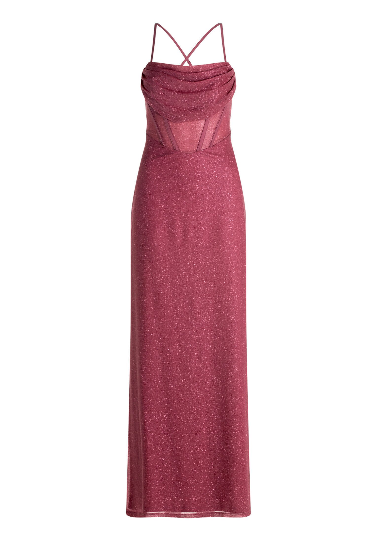 Vera Mont Abendkleid Damen im Glitzer-Look