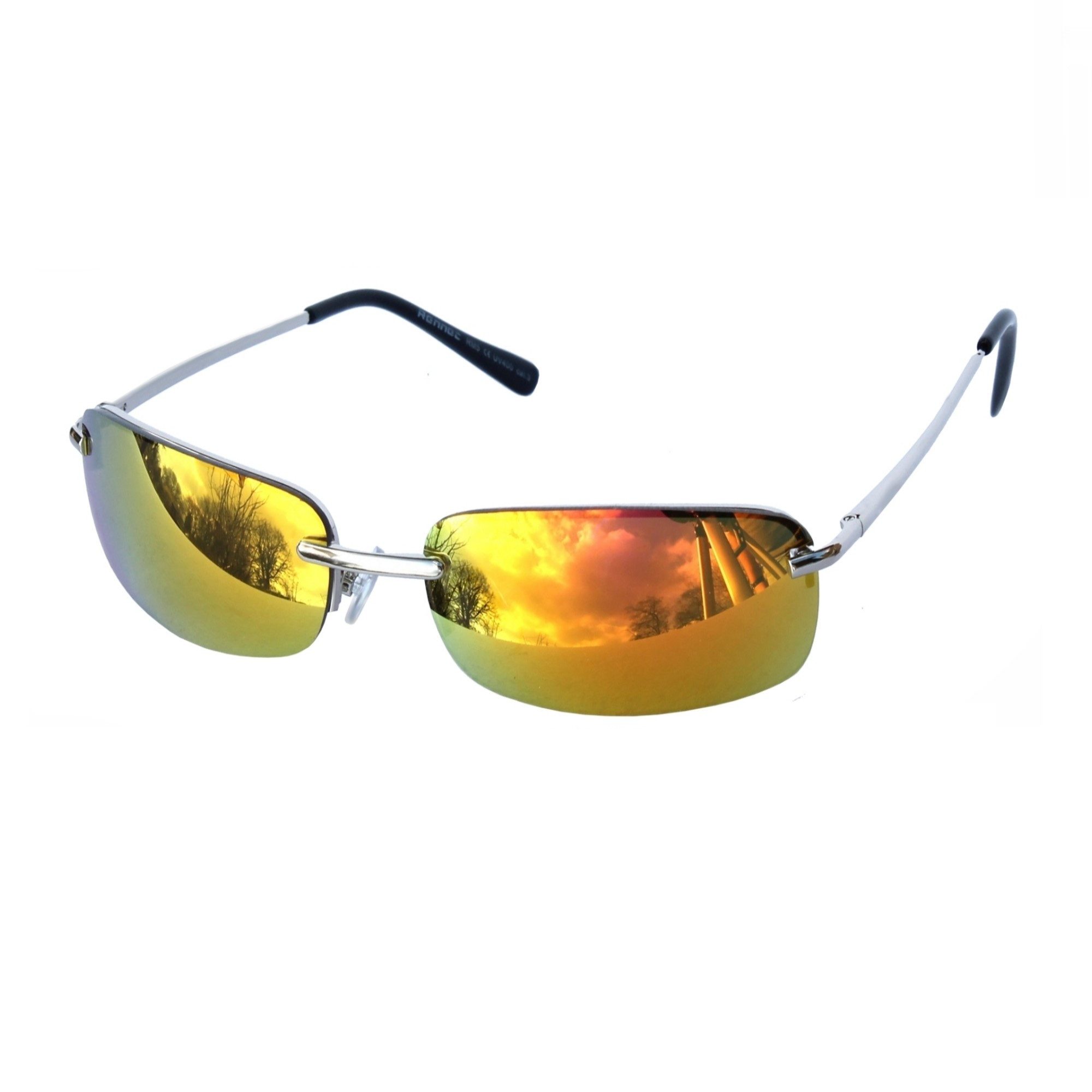 Rennec Sonnenbrille (Markenbrille aus Edelstahl inklusive Brillenbeutel) Sc günstig online kaufen