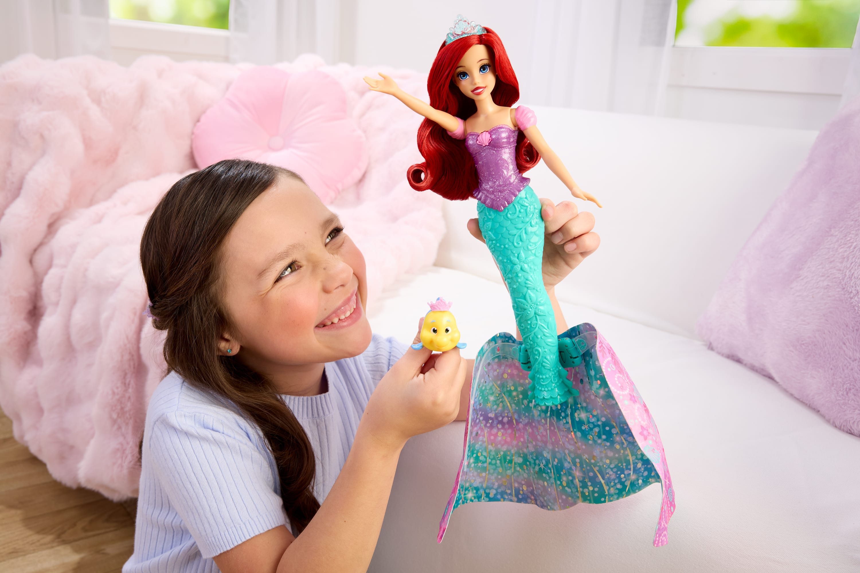 Mattel® Anziehpuppe Disney Prinzessin Arielle Verwandlungs-Puppe
