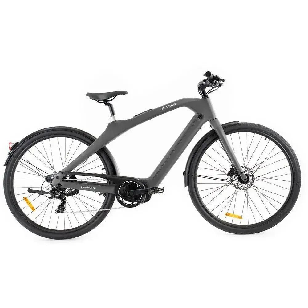 ENGWE E-Bike Cityrad Mapfour N1 Pro, 7 Gang Shimano, Kettenschaltung, Mittelmotor, 360 Wh