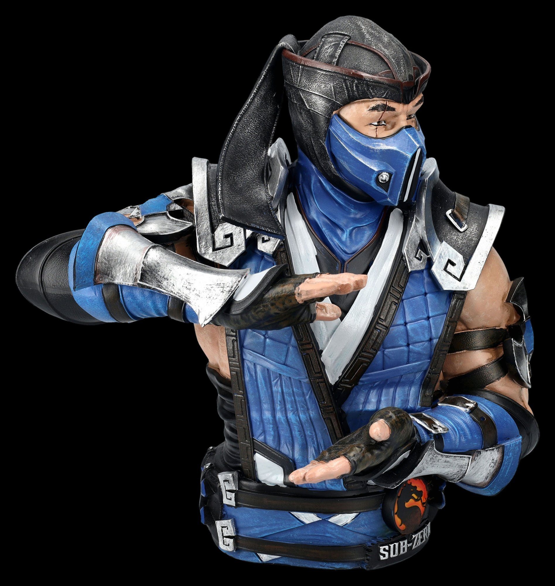 Figuren Shop GmbH Dekofigur Mortal Kombat Figur - Sub-Zero Büste - Nemesis Now - Merchandise
