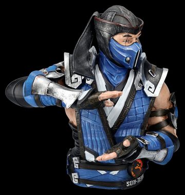 Figuren Shop GmbH Dekofigur Mortal Kombat Figur - Sub-Zero Büste - Nemesis Now - Merchandise Dekofigur