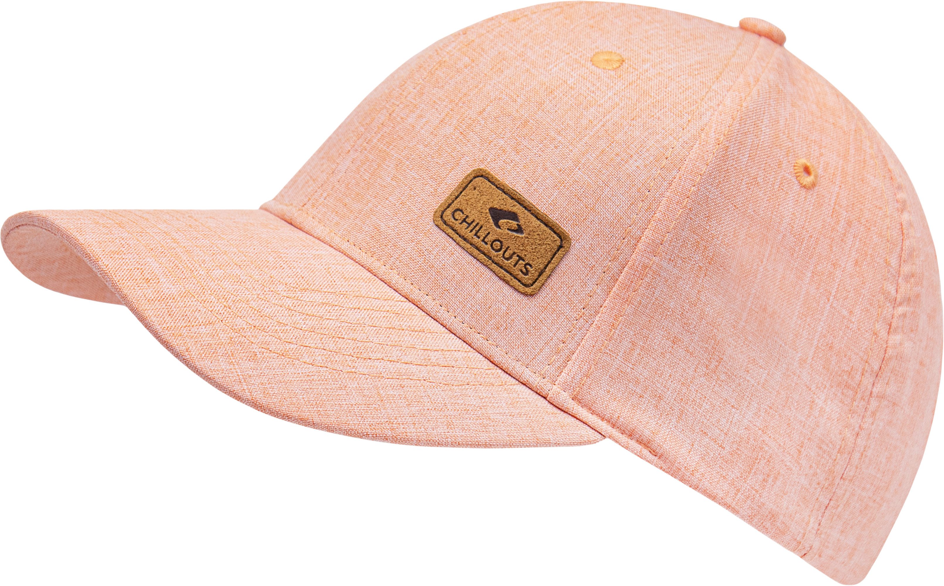 chillouts Baseball Cap Amadora Hat atmungsaktives Material mit geschwungenem Schirm & verstellbar