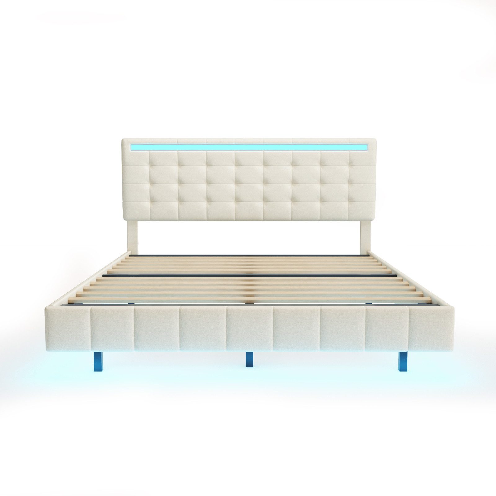 PXloue Polsterbett Doppelbett Jugendbett (Mit 2 günstig online kaufen