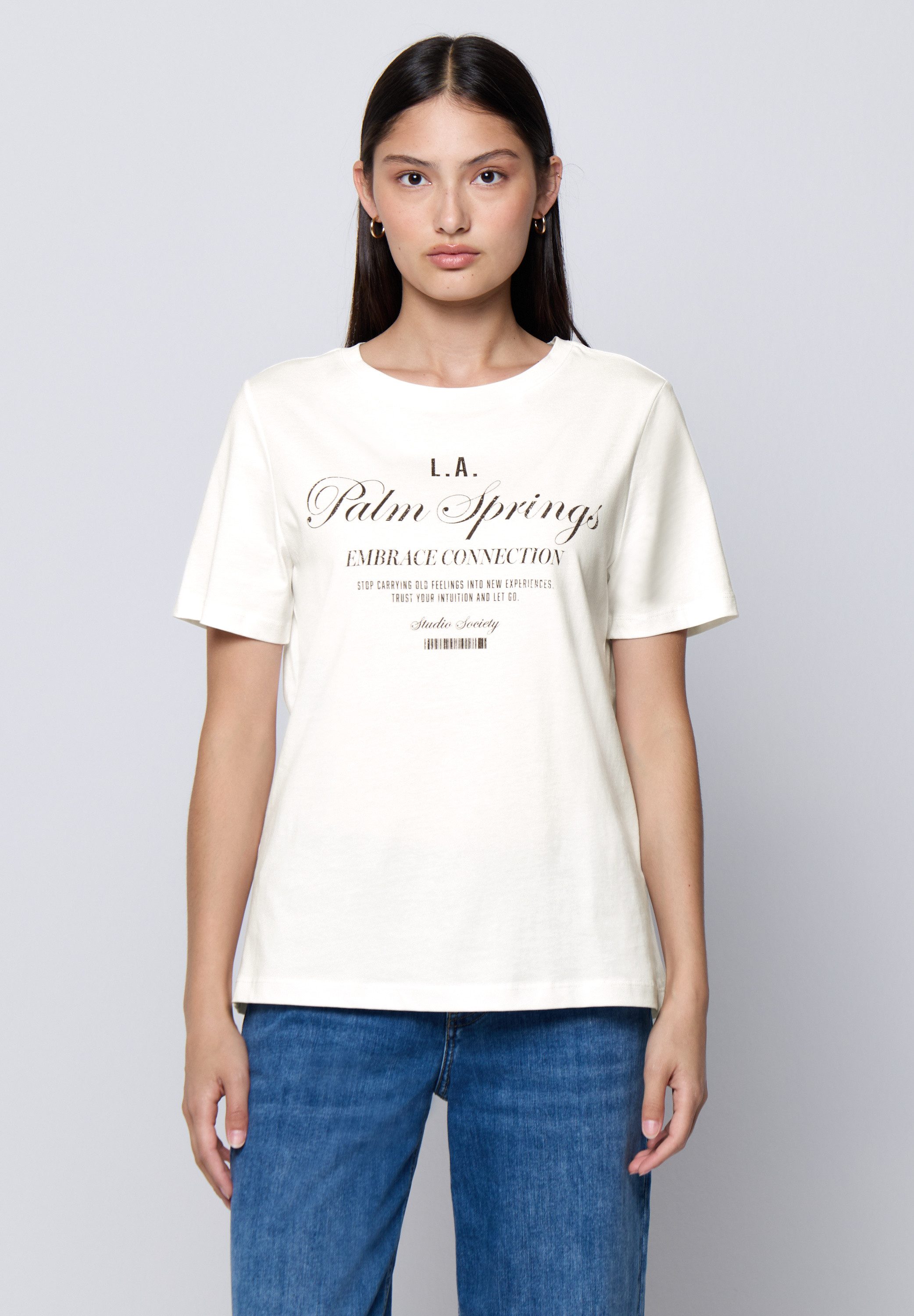 STREET ONE STUDIO T-Shirt Feel Good günstig online kaufen