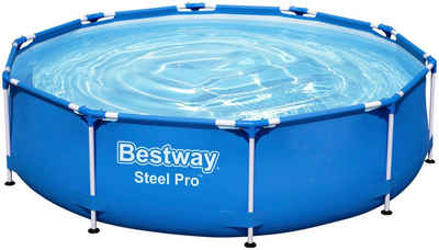 Bestway Pool »Steel Pro Pool 305x76cm«, ØxH: 305x76 cm